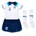 England Bukayo Saka #17 Barnkläder Hemma matchtröja till baby VM 2022 Kortärmad (+ Korta byxor) Billigt